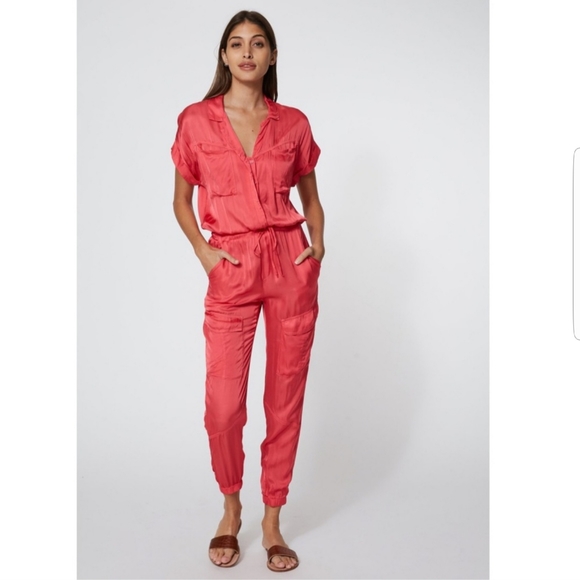 Young Fabulous & Broke Pants - YFB Orange Jumpsuit